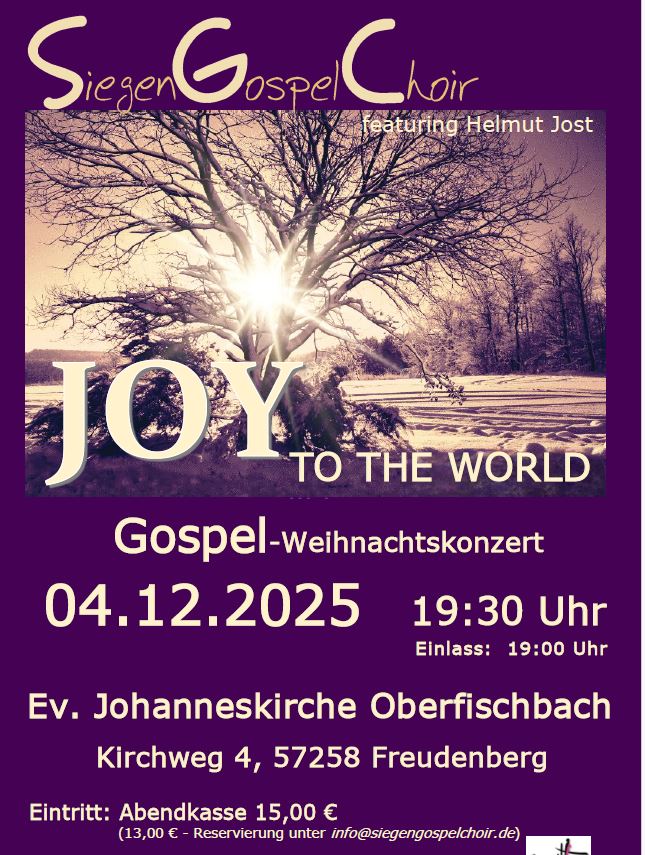 Gospel-Weihnachtskonzert