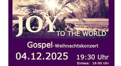 Gospel-Weihnachtskonzert