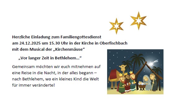Familiengottesdienst mit den Kirchenmäusen