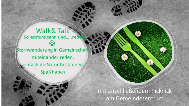 Walk & Talk mit anschließendem Picknick bei der Kirche