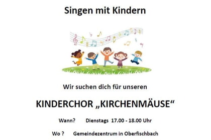 Kinderchor "Kirchenmäuse" - Wir suchen DICH!