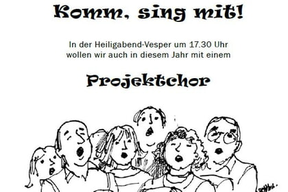 Projektchor 2023 - Komm, sing mit!