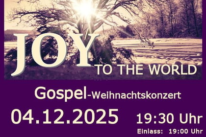 Gospel-Weihnachtskonzert