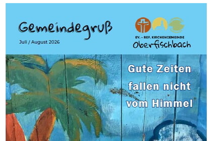 Gemeindegru&szlig; Doppelausgabe Juli-August 2026