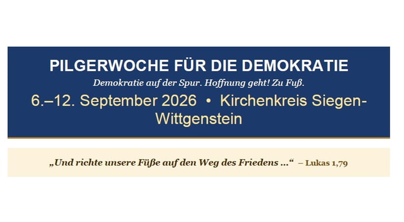 Pilgerwoche f&uuml;r die Demokratie